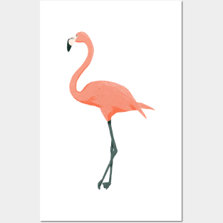 Flamingo Tropical Pink Bird Posters and Art